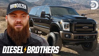 Giving Away a Rare Ford Excursion  Diesel Brothers [upl. by Jae82]