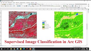 Supervised Image classification in Arc GIS [upl. by Rol720]