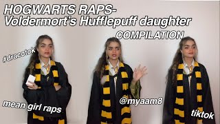 HOGWARTS RAPS COMPILATION Voldermort’s Hufflepuff Daughter [upl. by Nirrak]