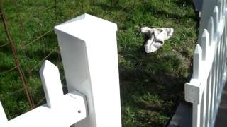 VERANDA white Vinyl Fence Bracket [upl. by Schaaff]