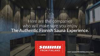 Sauna from Finland The Authentic Finnish Sauna Experience [upl. by Nuahsyt]