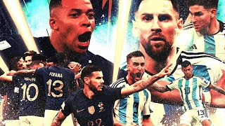 Argentina vs Francia  Campeones del mundo [upl. by Eahsed]