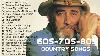 Top 100 Classic Country Songs 60s 70s 80s  Greatest 60s 70s 80s Country Music Hits [upl. by Sidwel]