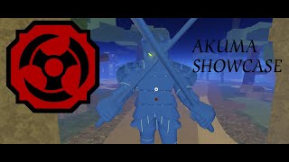 Shindo Life AKUMA Showcase [upl. by Yrram]