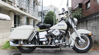 1984 FLHP HARLEY DAVIDSON SHOVELHEAD POLICE [upl. by Eronel434]