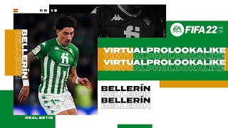 FIFA 22  VIRTUAL PRO LOOKALIKE  HECTOR BELLERÍN TUTORIAL [upl. by Kariv]