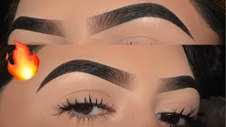 Updated Eyebrow Tutorial IG Brows  Anastasia Beverly Hills Dipbrow Pomade [upl. by Aiekam]