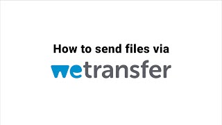 How to send files via Wetransfer on mobile [upl. by Llenrod736]