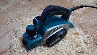 Makita 314quot 65A Corded Planer Review [upl. by Agbogla]