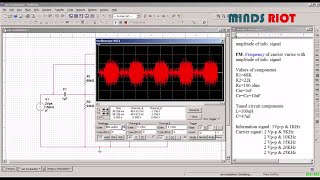 Amplitude Modulation Practical Simulation on Multisim AM [upl. by Favata]