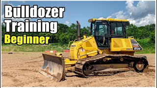 Bulldozer Training Beginner  Heavy Equipment Operator Training [upl. by Pittman]