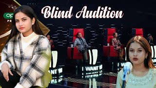 Eleena Chauhan  The Voice Of Nepal Season 3 Blind Audition Edited Just For Entertainment [upl. by Hoi90]