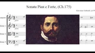 Giovanni Gabrieli  Sonata pian e forte 1597 [upl. by Dikmen545]