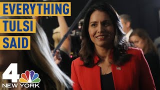 Everything Tulsi Gabbard Said During the First Democratic Debate  NBC New York [upl. by Nais]