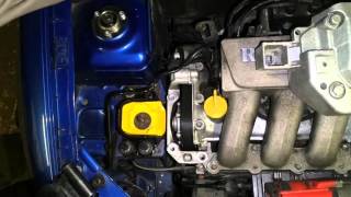 Clio 172 powerflex upper engine mount bush fitting [upl. by Aisad498]