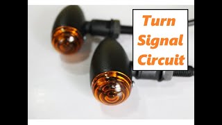 How the Turn Signal circuits work in a motorcycle [upl. by Africa487]