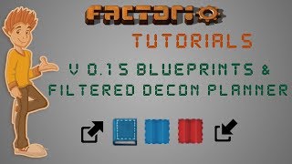 Importing  Exporting Blueprints amp Filtered Deconstruction Planner  Factorio Tutorial V 015 [upl. by Harshman574]