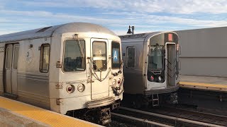 MTA New York City Subway A amp C Train Action w R42 Retirement Train 21220 [upl. by Anyek]