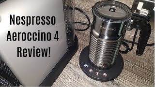 Nespresso Aeroccino 4 Milk Frother Review  Worth upgrading from the Aeroccino 3 [upl. by Attej]