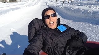 Awesome Snow Tubing FUN at Gorgoza Park Utah [upl. by Emilio757]