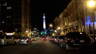 Historic Charles Street in Baltimore Downtown amp North [upl. by Enived513]