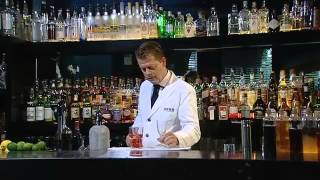 The Art Of Making Cocktails  Dubonnet coctail [upl. by Landry]