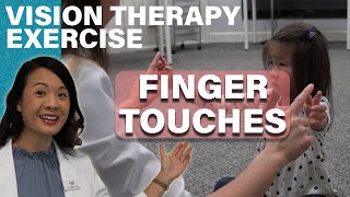 Vision Therapy Exercise Finger Touches [upl. by Esiole691]