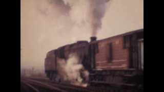 Steam Freight Trains at Wigan Spring 1967 [upl. by Namus]