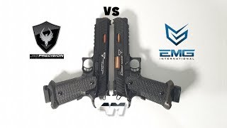 JAG PRECISION TARAN TACTICAL JW3 COMBAT MASTER  Airsoft Unboxing and COMPARISON  EMG [upl. by Llenrap]