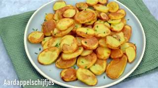 Airfryer basic recept Aardappelschijfjes in de Airfryer bereiden [upl. by Earlie]