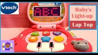 Vtech babys light up laptop learning toy [upl. by Nnylyram]