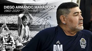 Diego Maradona gifted Argentine soccer legend dies at 60 [upl. by Thebault]