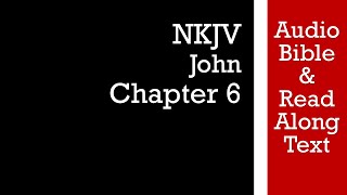 John 6  NKJV Audio Bible amp Text [upl. by Nosilla]