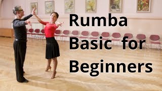 Rumba Basic Steps for Beginners  Routine and Figures [upl. by Odysseus]