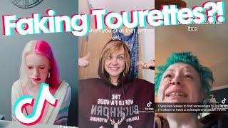 Faking Tourettes  TikTok Cringe Compilation [upl. by Dedric]