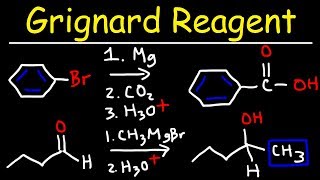 Grignard Reagent Reaction Mechanism [upl. by Hardunn]