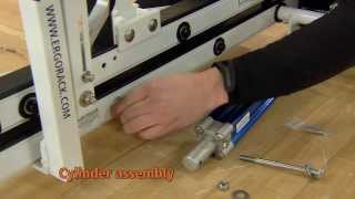 Roof rack ErgoRack how to install the Prime Design Europe ladder rack [upl. by Niko]