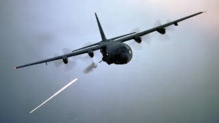 AC130 Gunship in Action  Firing All Its Cannons • Exercise Emerald Warrior [upl. by Sapphire]