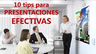 10 Tips Presentaciones Efectivas [upl. by Enalahs]