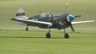 Curtiss P40 Kittyhawk Awesome flight DEMO [upl. by Aiekat389]