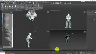 3ds Max and Mixamo Combine Multiple Animations [upl. by Remmer]