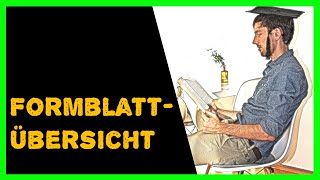 BAföG Formblatt  Übersicht 2022 Wer braucht welche Formblätter [upl. by Onailime]