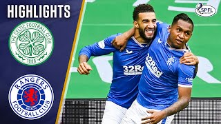 Celtic 02 Rangers  Goldson Double Send Rangers 4 Points Clear At The Top  Scottish Premiership [upl. by Lai928]