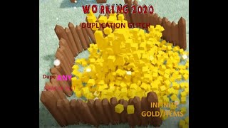 Roblox Booga Booga Duplication Glitch INFINITE ITEMS [upl. by Nosnaj]