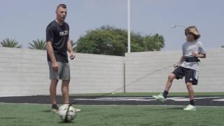 SKLZ StarKick Passing Technique Soccer Drill [upl. by Oah]