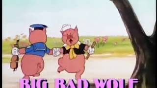 Whos Afraid Of The Big Bad Wolf  Three little pigs song [upl. by Anerom]