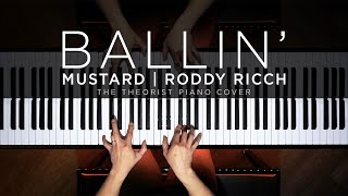 Mustard ft Roddy Ricch  Ballin  The Theorist Piano Cover Axel in Harlem Meme [upl. by Utter]