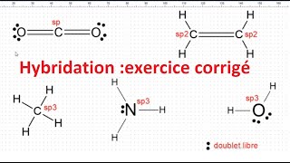 Hybridation exercice corrigé Darija [upl. by Anoif]