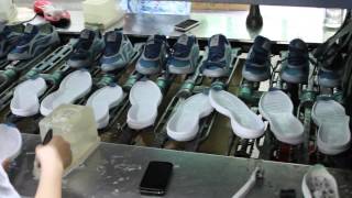 Making of sport shoes [upl. by Rezeile]