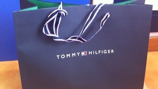 UNBOXING TOMMY HILFIGER Cotton Pique Polo Shirt [upl. by Eednyl]